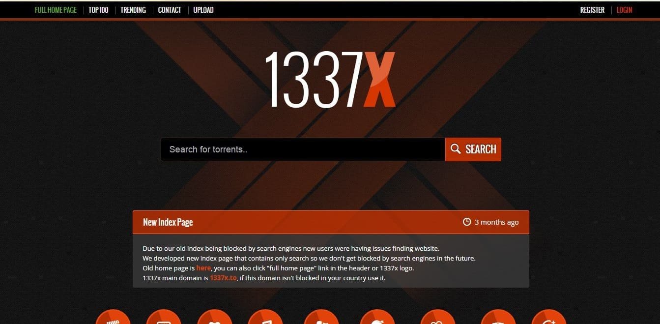 13377X Search Engine for Movies, Games, Software, Applications in 2021