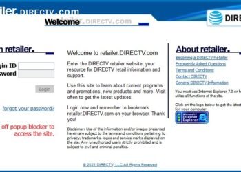 Retailer.directv.com Login