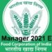 FCI Manager 2021 Exam