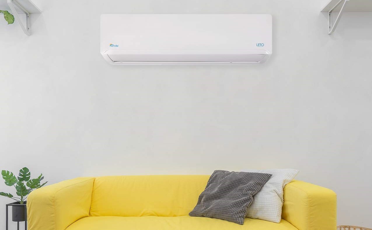 Ducted heating installation