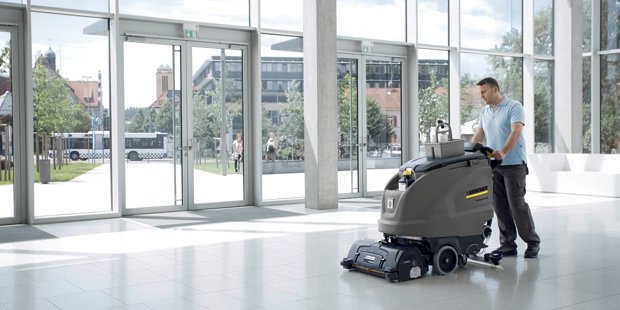floor scrubber hire